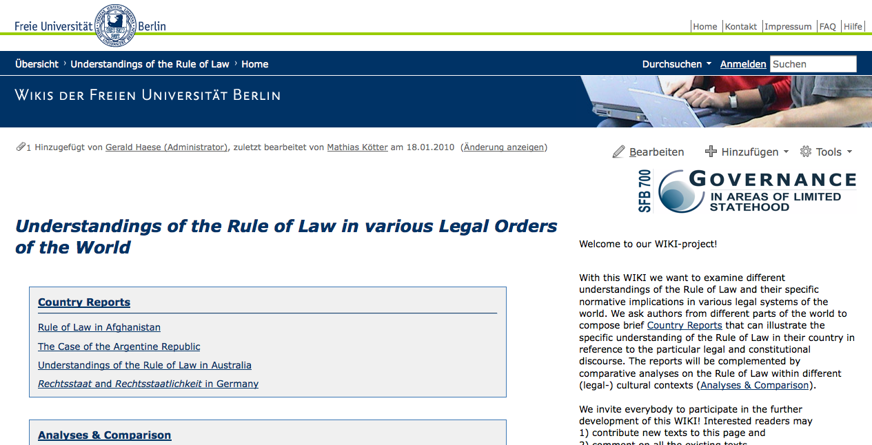 Home - Understandings of the Rule of Law - Confluence