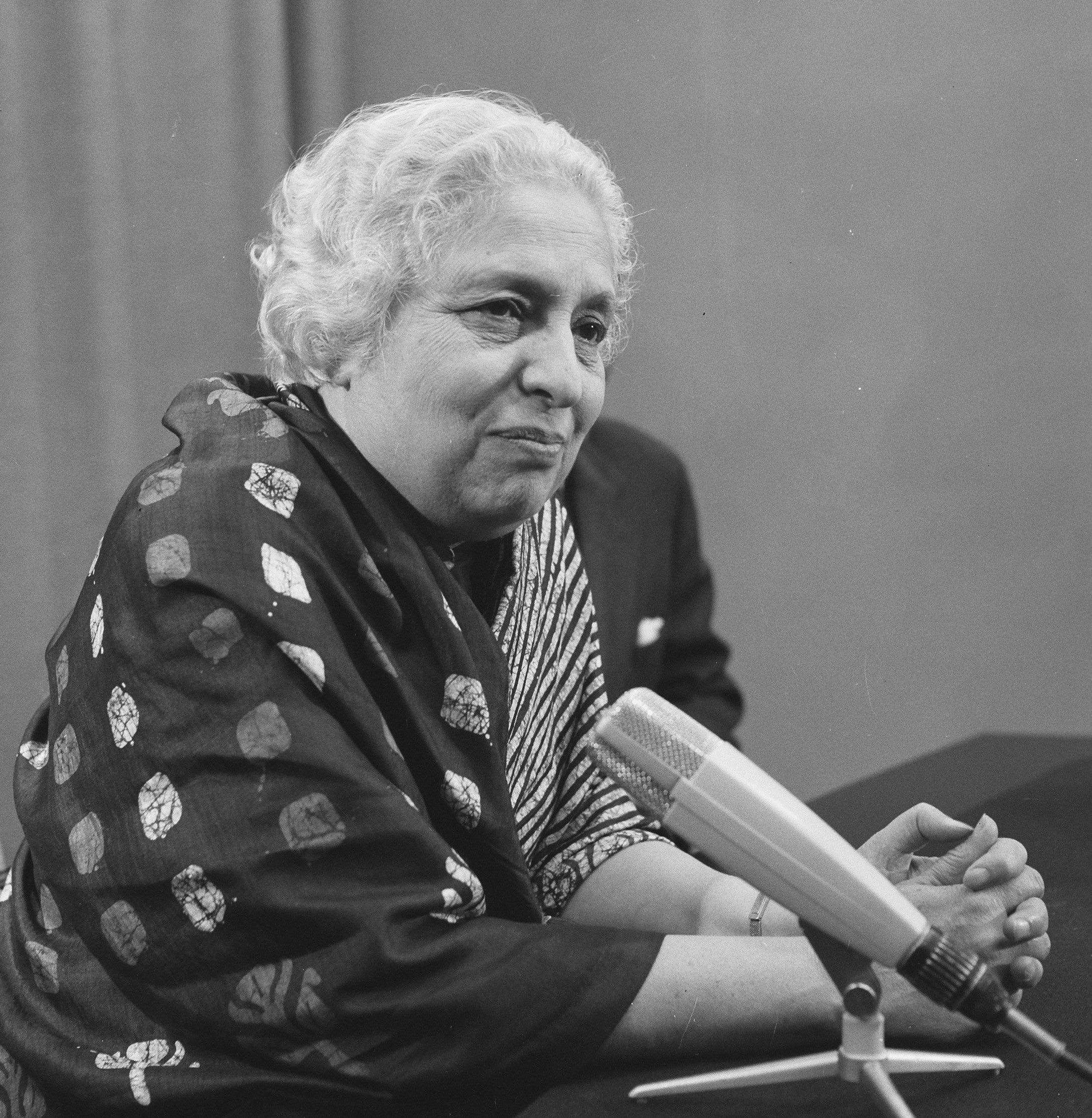 Portrait of Vijaya Lakshmi Pandit
